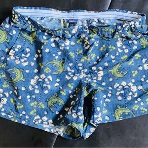 Patagonia Baggies 5” Alligator Gator Print Shorts